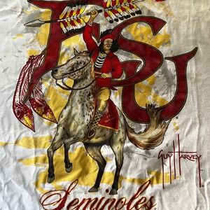 Men’s XXL (2X) Guy Harvey FSU shirt )l(white)